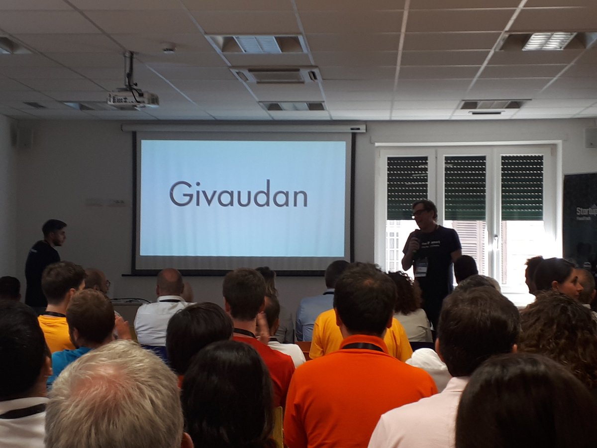 Big news! <a href="/Givaudan/">Givaudan</a> joins @danone and @shakeupfactory as a main sponsor of <a href="/sbcFoodTech/">Sbootcamp FoodTech</a> Demo Day! bit.ly/2mISsmZ