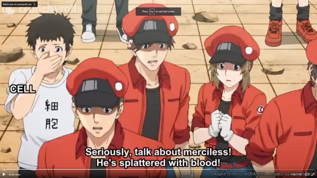 Crunchyroll on Twitter "MEET YOUR WHITE BLOOD CELLS…