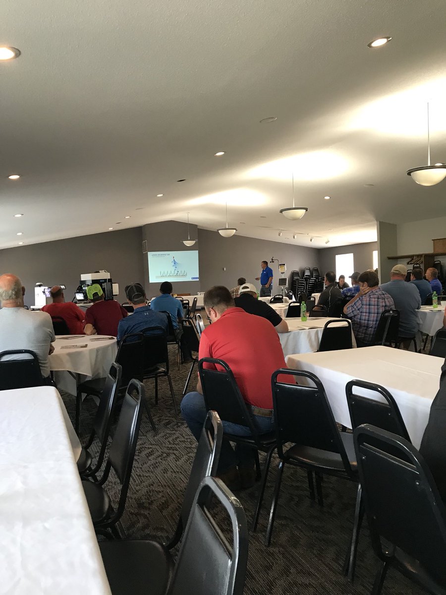 <a href="/farmers_edge/">Farmers Edge</a> presentations today alongside <a href="/TitanAg/">Titan Machinery Ag</a> and @RavenPrecision here in Iowa!