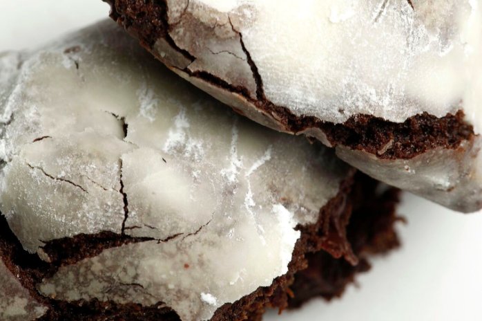 SoYummyCom's tweet photo. The Chocolate Decadence #cookie from @DeLuscious is a signature dark chocolate cookie rolled in powdered #sugar and baked to a brownie/truffle-like texture. See more #food: https://t.co/dkqtKIaUxs https://t.co/J7PxUJwEk4