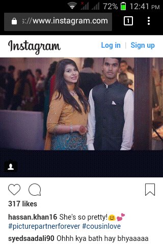 AikLarkii's tweet photo. @16hassankhan 
She's your fiance.. I guess so...! https://t.co/H7OMqYJyXR