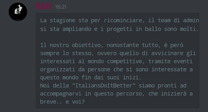 E l'#IDIB, dopo un periodo di vacanza, è pronta a ripartire.. sempre su <a href="/ClashofClansIT4/">Clash of Clans IT</a> , ma con molti nuovi progetti!