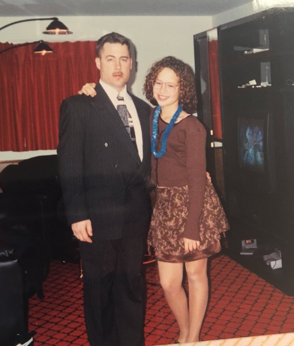 #tbt my dad and I ? I was 12 years old ? https://t.co/cwzTQXZfOS