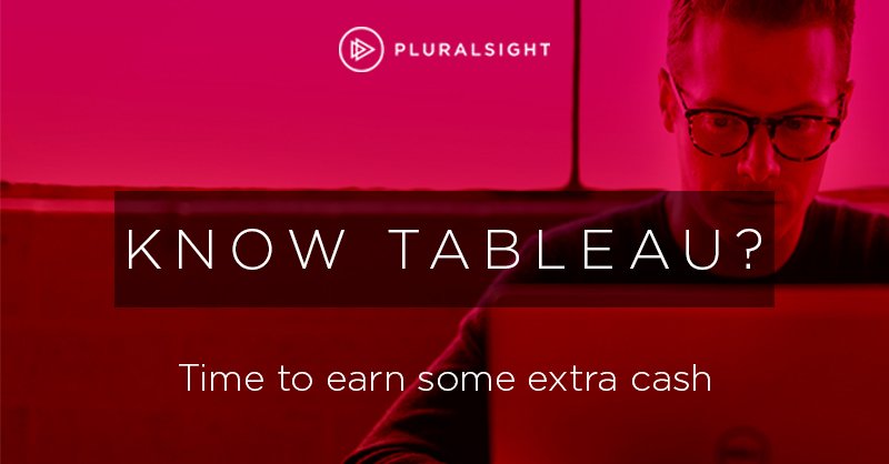 katepspete's tweet photo. Pluralsight is looking for passionate #Tableau and Business Intelligence experts to share their knowledge with the world. Interested? → https://t.co/2tGy8mh3Bf https://t.co/9K0qWQ8oAd