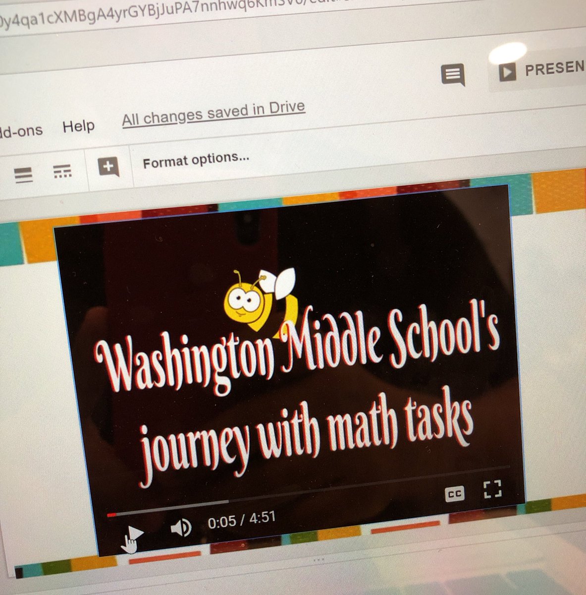 Washington_BCSD's tweet image. WMS love at Summer Institute #TeamMath! 🐝😎❤️🖖🏽 #Teambcsd