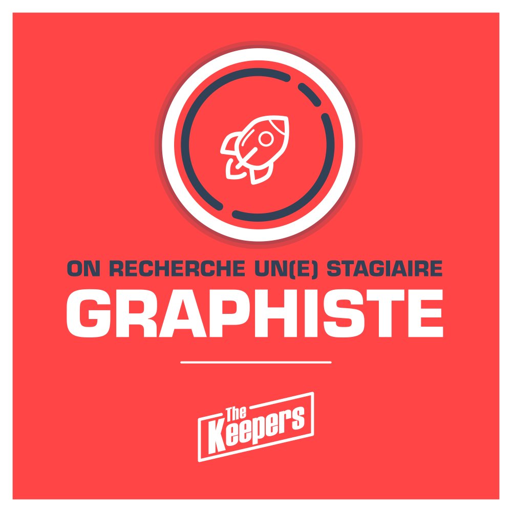 thekeepers_fr's tweet photo. On est à la recherche de notre prochain #graphiste asap pour nous aider à embellir nos Keepers, aide nous à le trouver en partageant l’info autour de toi
#graphisme #stage #stagegraphisme #startup
https://t.co/wRnGO0NX80 https://t.co/bkNpRil9q7