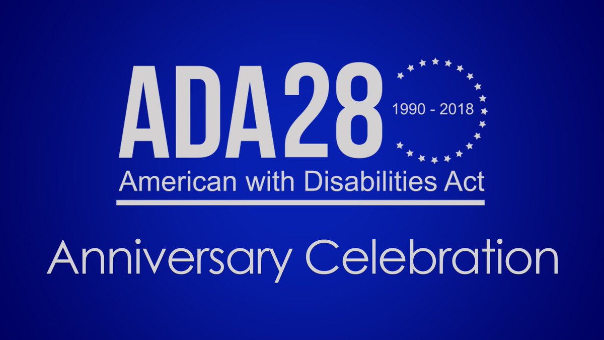 YNPNDetroit's tweet photo. To celebrate the 28th year of the signing of the ADA, think about ways your organization can continue to be inclusive and accessible. Check out the ADA National Network’s publications for tools/tips: https://t.co/1YiDCnVzE0 #ADA28 https://t.co/wjZ1fNWO8v