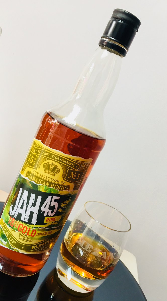 thefatrumpirate's tweet photo. @JAH45Rum 18ct Gold Jamaican Rum is the latest rum to be put through it's paces https://t.co/7OObgidNgW #jah #jamaica #jamaicarum #rum #goldrum #darkrum https://t.co/mv2JDneAa7