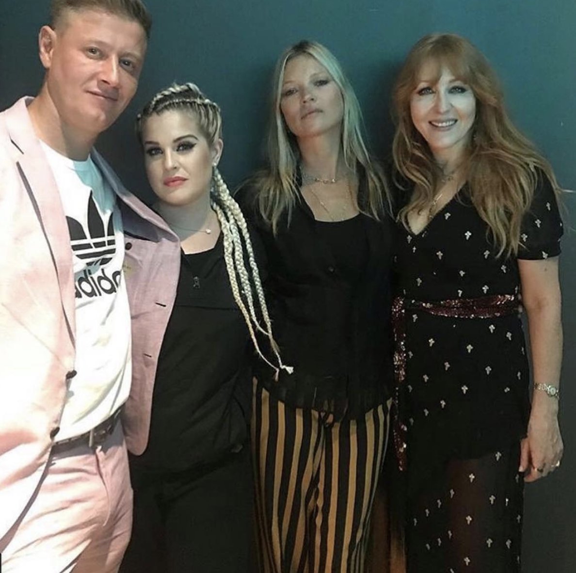 Original Rockette Kate wearing her #rockins Marquee Stripe Trousers  #adidas #prouder event 🐝 Shop online now! 💥💥💥rockins.co.uk