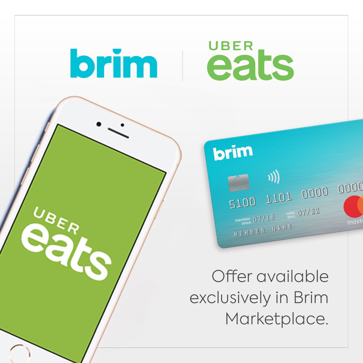 Pizza with a side of points? We’ve partnered with our friends <a href="/UberEats/">Uber Eats</a> to give you rewards with every order! Offer available exclusively in the Brim Marketplace. #RewardsYourWay