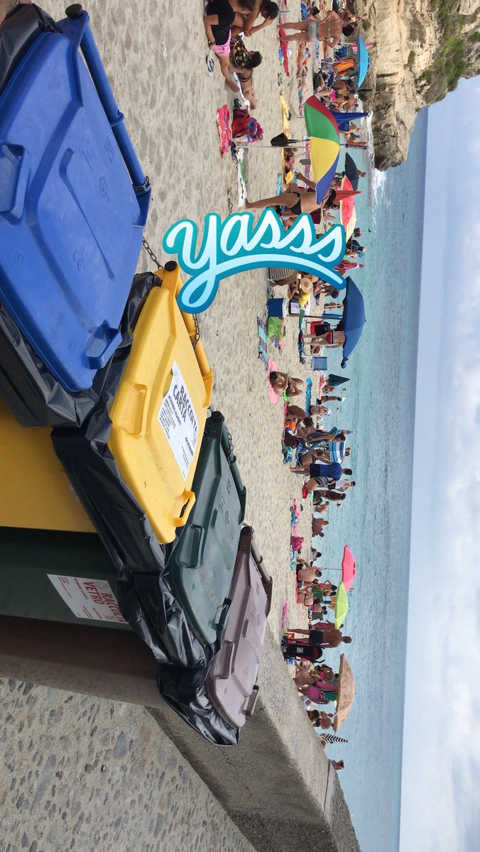 I love walking the beach town of a small city in #Calabria and see all of the recycling going on! Very STEAM-y! @GlblCtzn #weallmustdoourpart #earth #savethebeach #Italy #tropea #calabria #recycle #savetheearth #forourchildren #forourgrandchildren