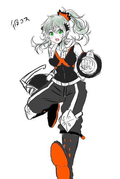 PlusCinnamonUlt's tweet image. "Huh...Kacchan's hero suit is pretty comfy! Who knew"