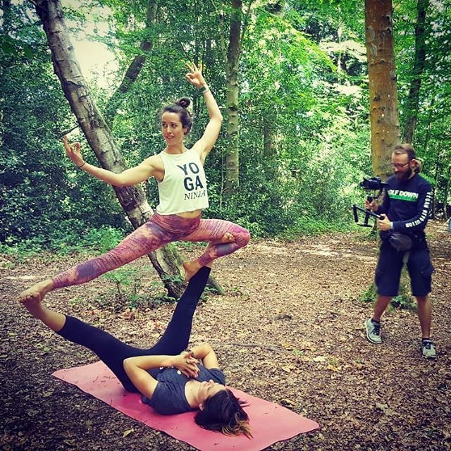typeopositiveme's tweet photo. Filming @rawfestuk #rawveganfestival this weekend. Who's coming? 📷 Photo by @ferocious_vgn 🕉️ #acrovinyasa with @allie.rimanic and @yogiliss 🤸 #yoganinja #acroyoga #acrovinyasayoga #rawfest #rawfestuk #rawvegan #veganevolution #veganrevolution #plant… https://t.co/9Mzzf3u6IJ https://t.co/AK9xrgcber