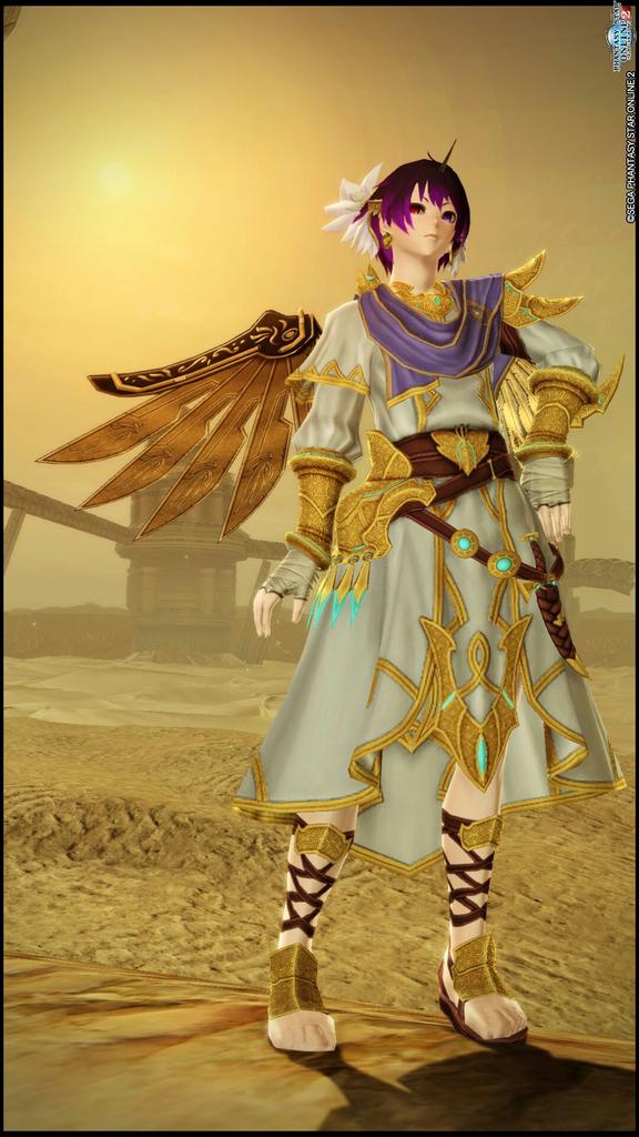 珀斗 Na Tviteru エルミルの神官服 エピラスウェスティでエジプト神話のラー風コーデ 男性キャラ応援し隊