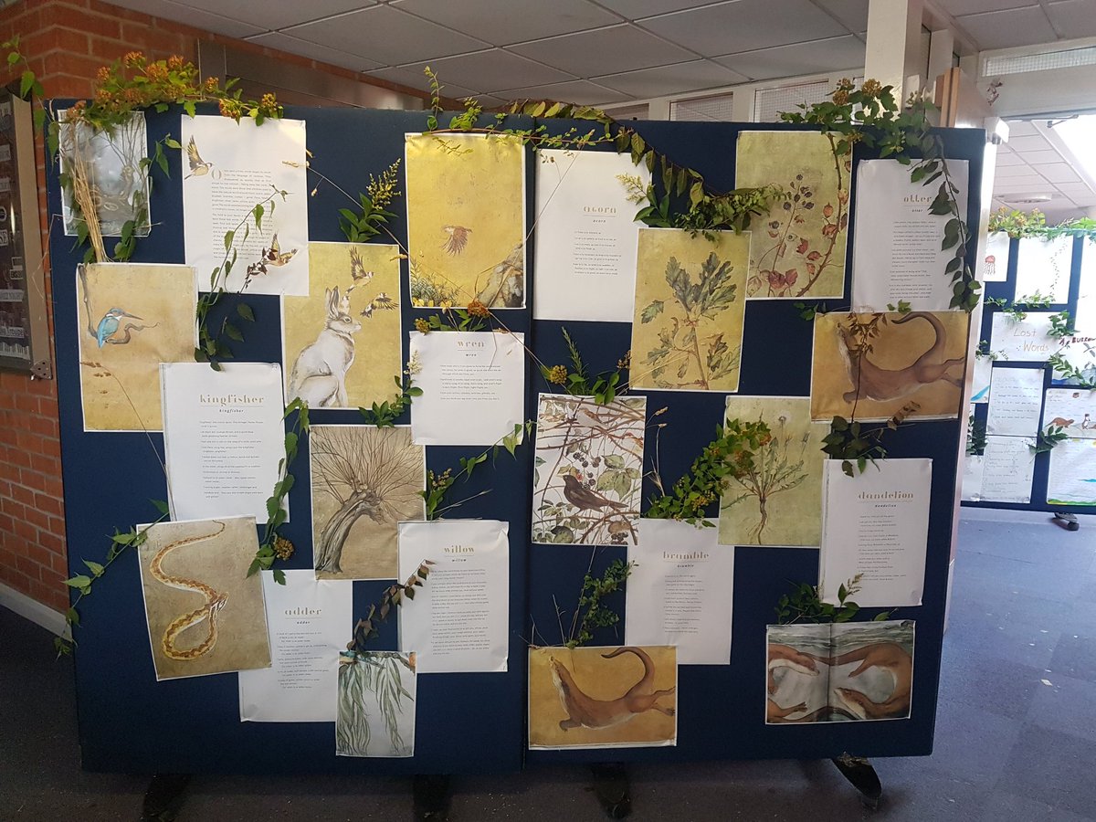 _Miss_Rayner's tweet photo. What a beautiful book to inspire our children with. Acted as a wonderful stimulus for their own poetry, art and dance. #TheLostWords #english #dance #swbgs https://t.co/iw71QRVLjl