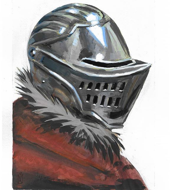 elite knight helmet