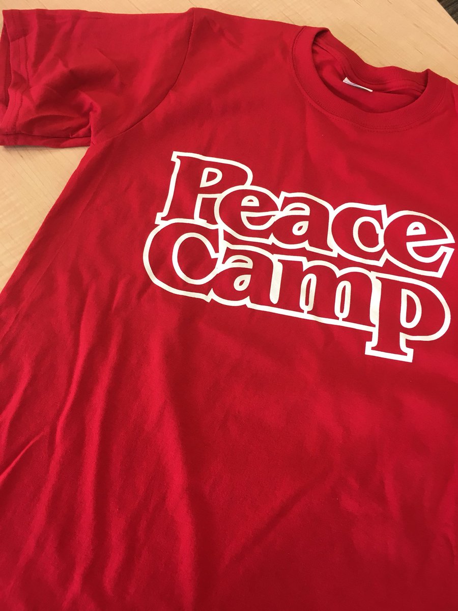 T-shirts are here! 4 days until camp begins!