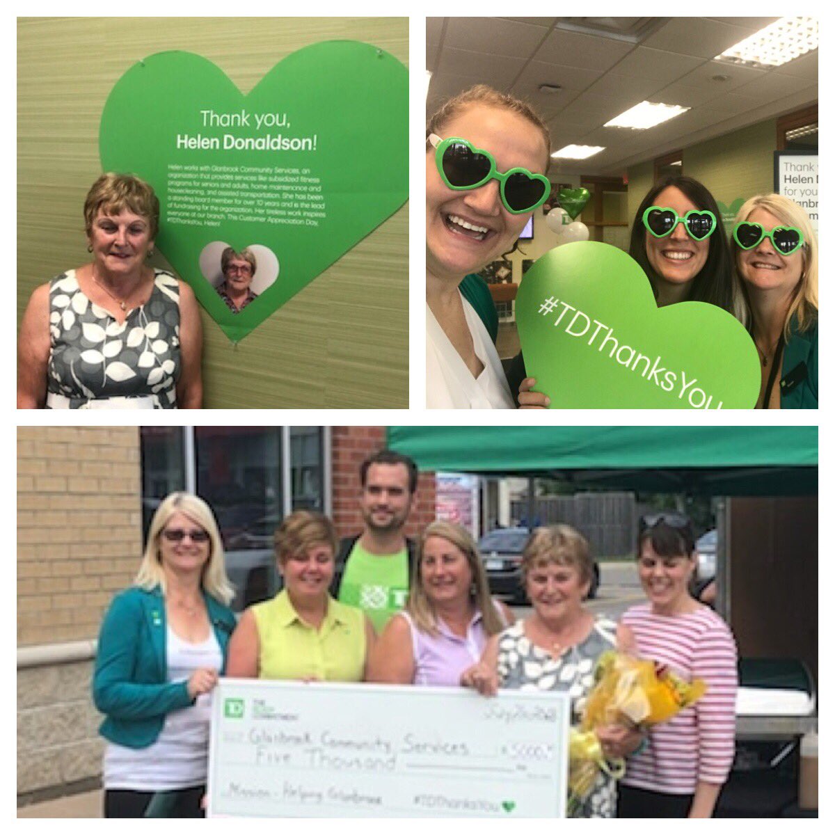 LeDonneM_E's tweet photo. Thank you Helen Donaldson and Glanbrook Community Services for all you do to make our community a better place! ๐#TDThanksYou #TDBinbrook @CobyHawkins_TD @AIacobelli_TD @AdrienneP_td https://t.co/oQYEqJKzDR