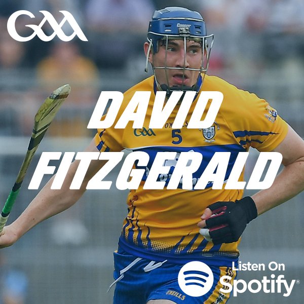 Ever wanted to listen to David Fitzgerald’s favourite songs? You can on his Player Playlist on the GAA’s Spotify! Tune in here: open.spotify.com/user/y2622b0su…