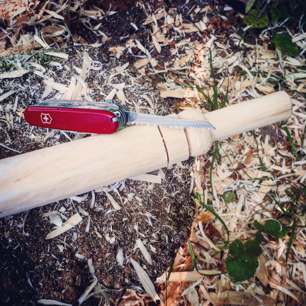 PlanB10815681's tweet photo. Project #bushpipe 
#bushcraft #survival #vitorinox #Outdoor #waldhandwerk #woodwork #schweiz #Appenzellerland #Friedenspfeife 
#MyVictorinox https://t.co/bSyK4bl41M