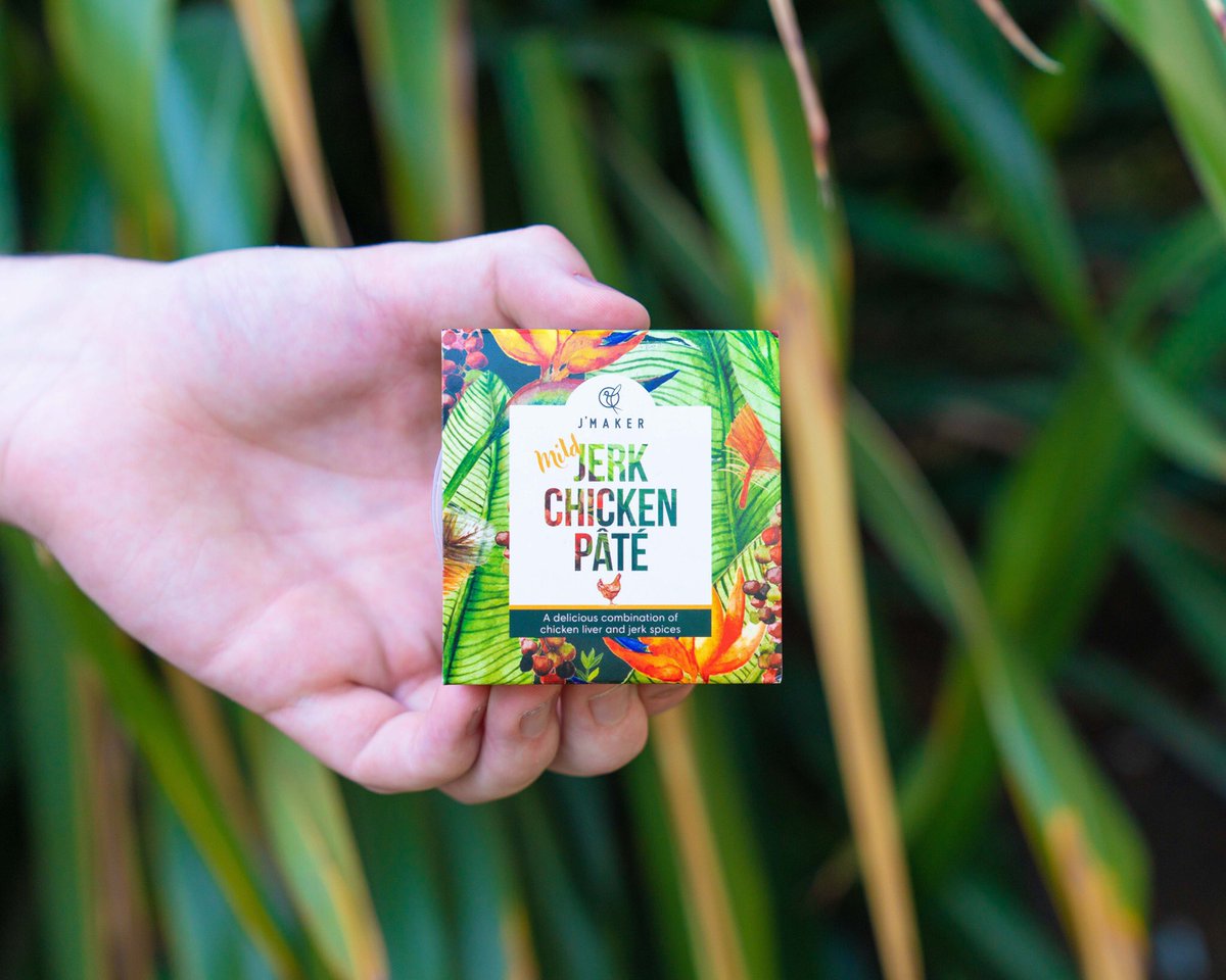 Have you tried our Mild Jerk Chicken pâte? It's the perfect partner to fresh bread, crackers or a tasty salad 🙌 Plus it's packed with #flavour but isn't too heavy on the heat, so if you're not a fan of spicy food - this one's for you!