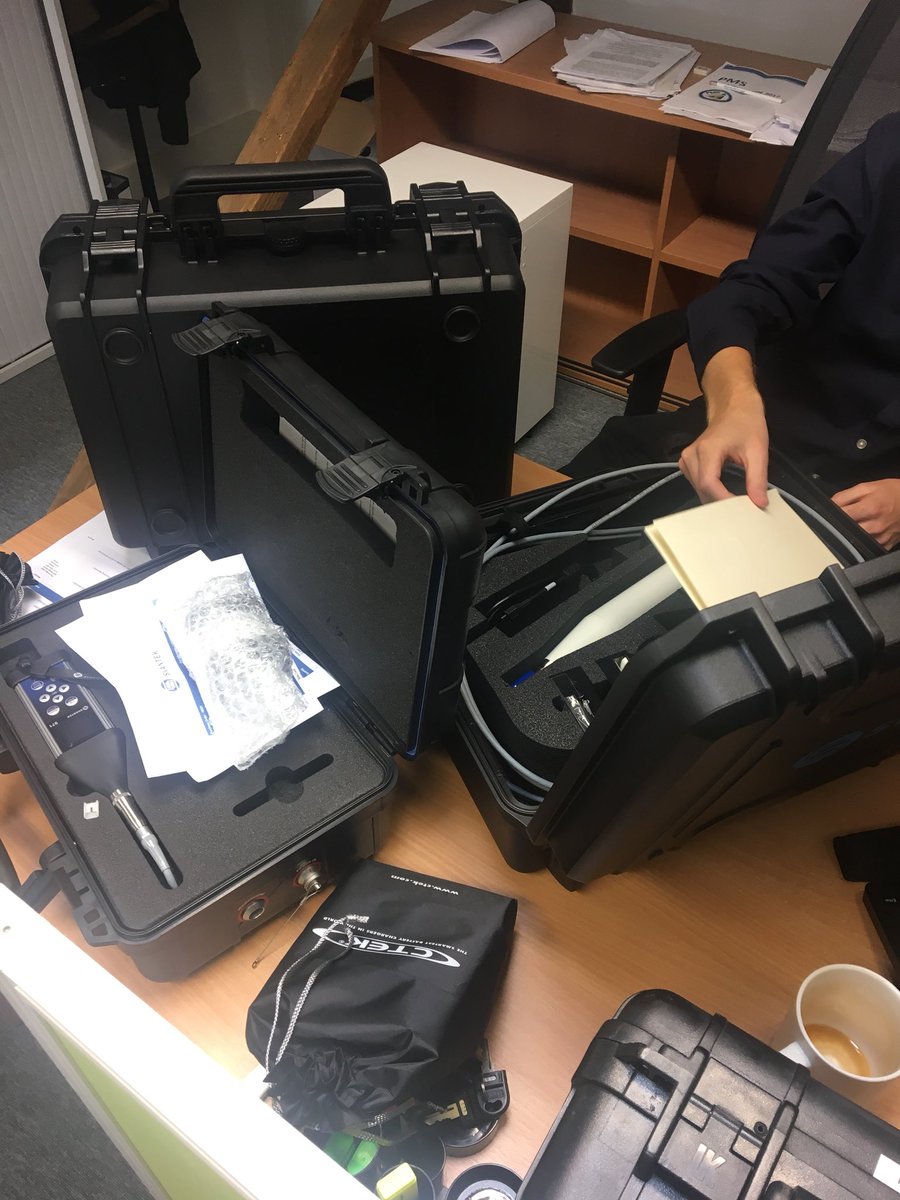 New kit day! Shiny new noise monitors have arrived from <a href="/Svantek_UK/">Svantek UK</a> - its like Christmas Day <a href="/bwbconsulting/">BWB Consulting</a> #newkitday