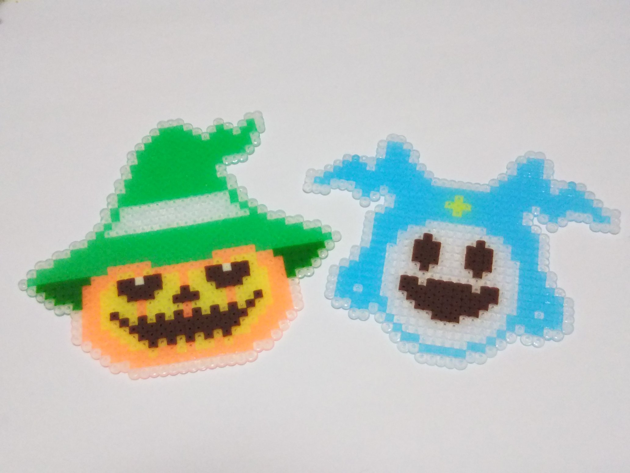 Yuuji アイロンビーズで女神転生 ジャックフロストとジャックランタン T Co Cj3cxpyais Twitter