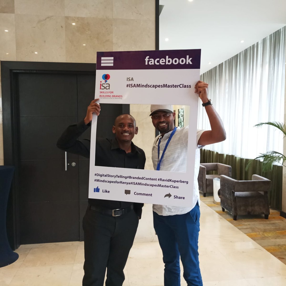 Learning together is growing together 😎

Get ready for interesting and engaging #digitalstorytelling campaigns from these #insurers thanks to #mindscapemasterclass by <a href="/ravidk23/">Ravid Kuperberg</a> .

#Digitalstorytellingke