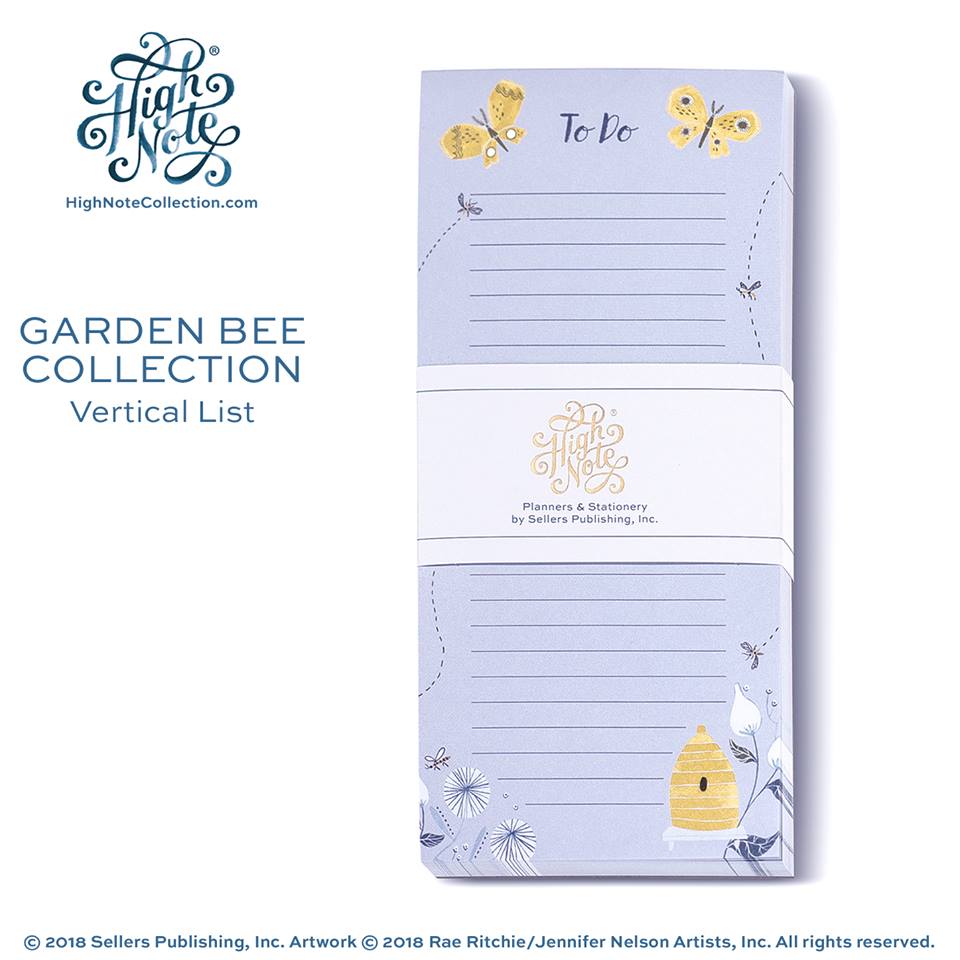 SellersMedia's tweet photo. Our 2019 High Note® Garden Bee Collection features whimsical botanical &amp; bee designs, hand-painted by Rae Ritchie. Her illustrations are a skillful balance of fancy and delightfully offbeat elements. #sellerspublishing  #highnotecollection #highnoteproducts #raeritchie #garden https://t.co/0kiqRZQlkF
