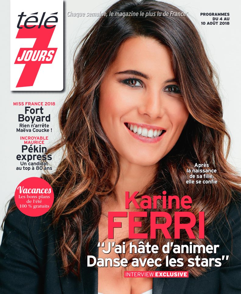 jeremyparayre's tweet photo. Merci à @KarineFerri pour sa confiance et cette jolie interview à retrouver dès lundi en Une de @Tele7 ! :) https://t.co/yJgSl1I7Mx
