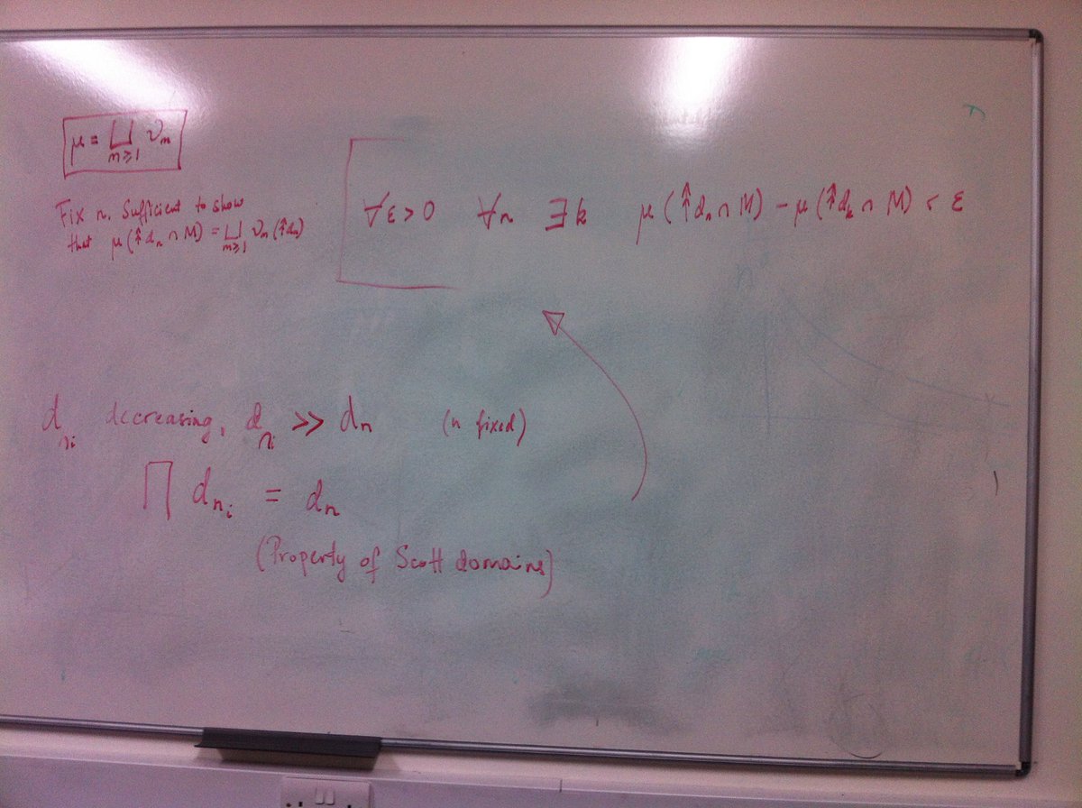 thalesians's tweet photo. .@bilokon found some old photos (December 2012) of the things Prof. Abbas Edalat and he were writing on the board when @bilokon was working on his PhD. This is what our research looked like before being published as https://t.co/5zHT0I2jxx https://t.co/iKcwtQhNMj
