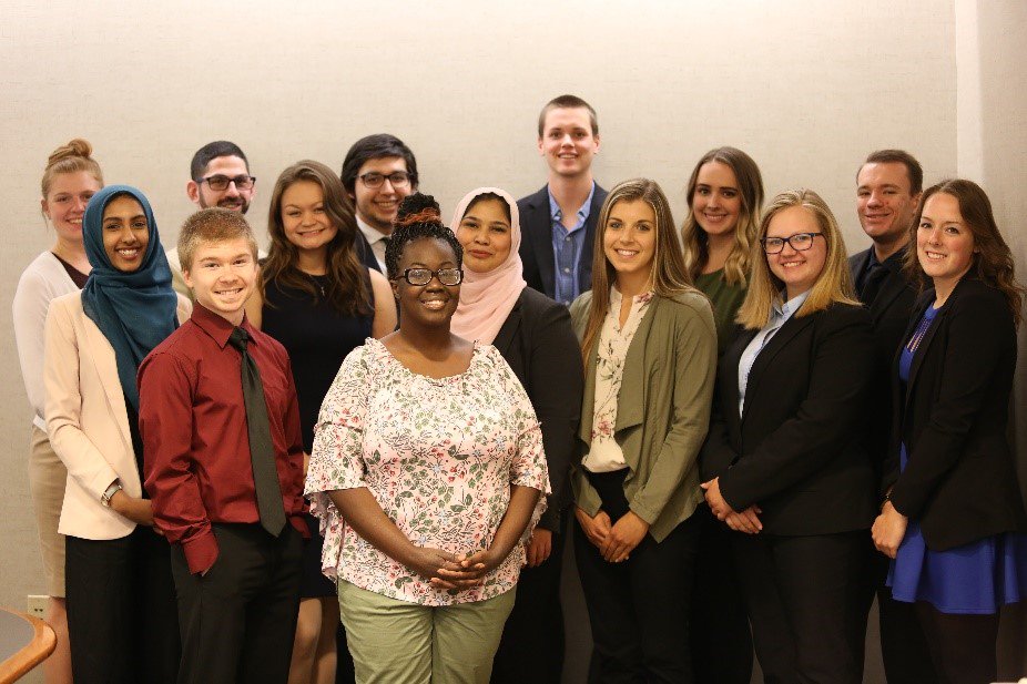 MiHIN's tweet photo. Today we’re celebrating #NationalInternDay! We're excited to share photos + highlights about our team of 24 #MiHINterns who are creative problem-solvers eager to contribute to our mission of improving #health in #Michigan. https://t.co/7D9l1UgMJy