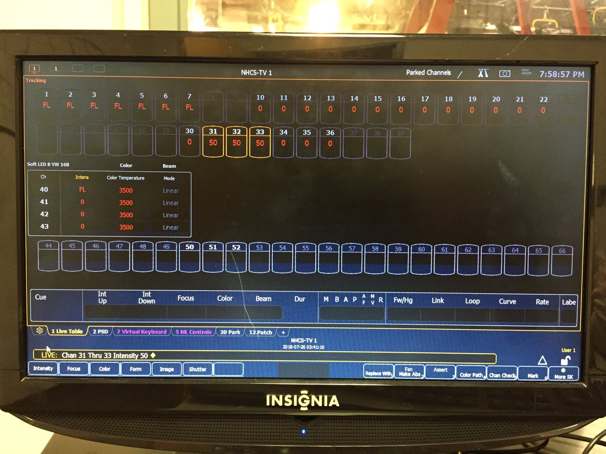 NHCSTV's tweet photo. Old light board, new light board. #ItsAllDigital #NHCSTV https://t.co/C502Cw9pdG