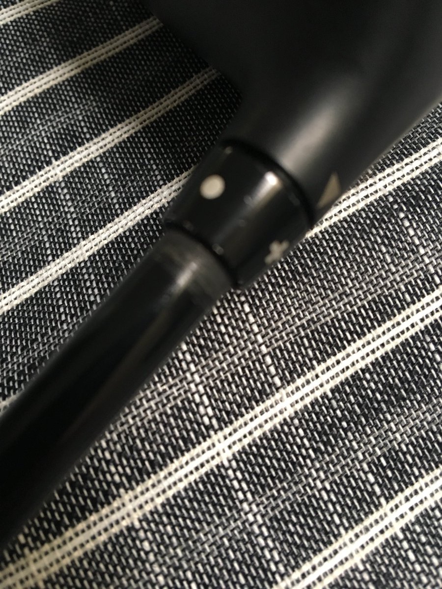 ACPonts's tweet photo. Hey @PingTour, any suggestions on how to fix this? Looks like the threads are starting to come out on my Anser driver. #ping #clubfix https://t.co/CWDqTlsT3z