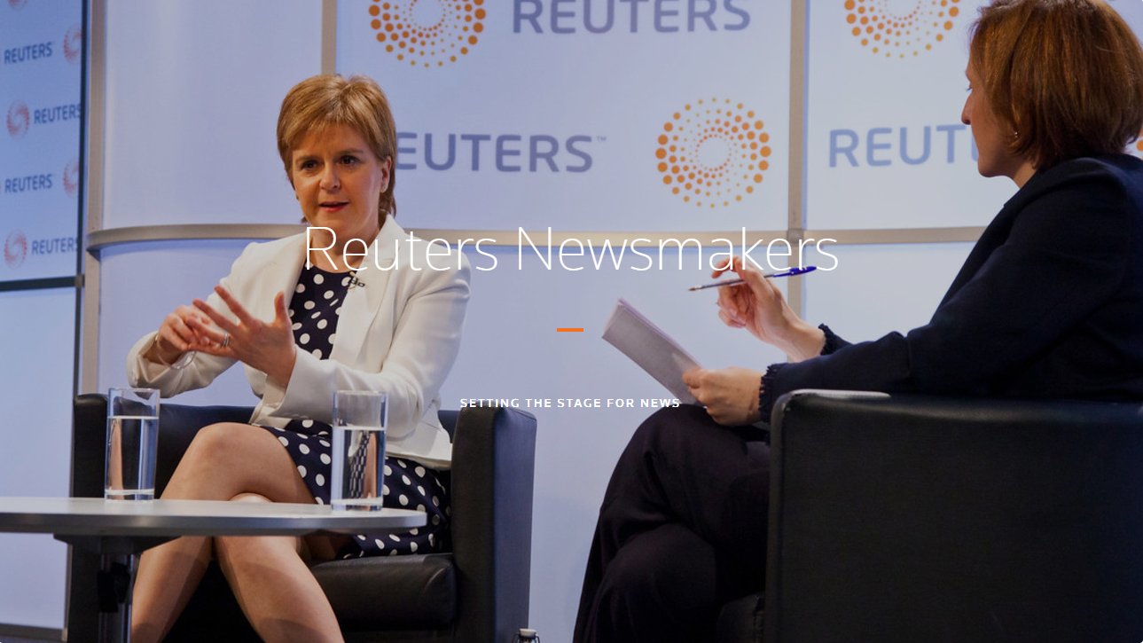 PR Team at Reuters on Twitter "Introducing the new Reuters Newsmakers