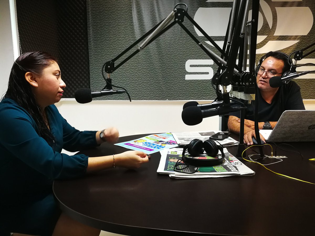 Sedesol_QRoo's tweet photo. 🔊 Escucha la entrevista con la coordinadora del Programa de Pensión para Adultos Mayores en Noticias de Peso con José Ángel Muñoz a través del 101.7 de tu FM en La Guadalupana @SIPSE https://t.co/PeCuMDzLT8