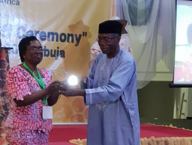 FmardNg's tweet photo. HAPPENING NOW: Hon. Minister @AuduOgbeh officially flags off Nigeria's Hosting of @ApiExpoAfrica18 in Abuja. 

The Expo scheduled to hold in Abuja in Sept, 2018 has the theme:  #Beekeeping Industry for Sustainable Wealth Creation, Food Security and Economic Diversification. https://t.co/gQmQbi3jut