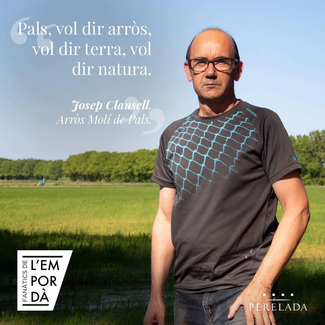 #ArròsMoliDePals un producte respectuós amb el medi ambient, un producte de l’Empordà.
Moltes gràcies per el post, <a href="/Perelada/">Perelada</a>