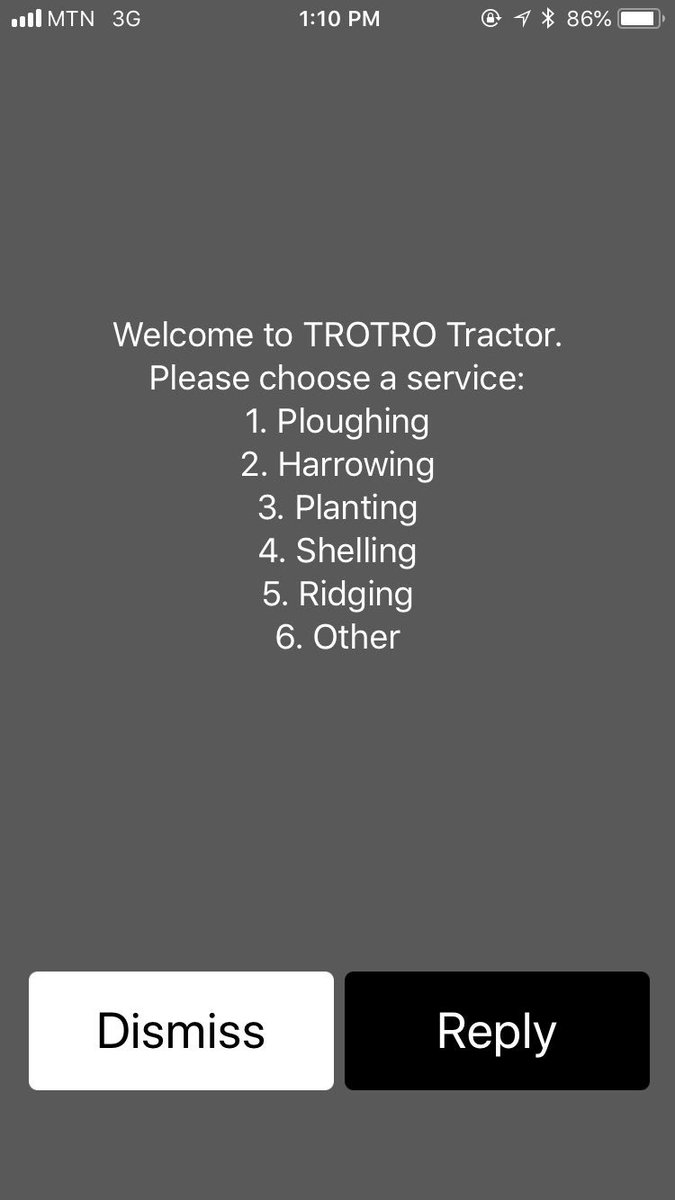 oze's tweet photo. . @trotrotractor is uberizing (is that a word?) tractors in Ghana! If you want to rent a tractor simply dial *714*85# and if you want to invest, buy a tractor and put it on the platform! #GIPC2018 #YEF2018 https://t.co/Xt7vOxXZmH