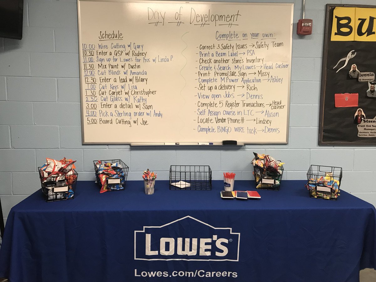 AP_Alison1365's tweet photo. Time to get this Day of Development started! #lowes2894 #hamburgpa #m872 #DayOfDevelopment https://t.co/zOhNywCRhc