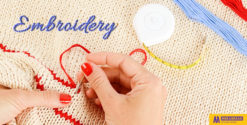 merabreakapp's tweet photo. #Embroidery in India includes #embroiderystyles that vary by region &amp; #clothingstyles. #Designs in #IndianEmbroidery are formed with the #texture and design of the #fabric &amp; the #stitch. Play a challenge on MeraBreak https://t.co/49ESL39o1y to identify a few embroidery patterns. https://t.co/sGVlNxkx6t