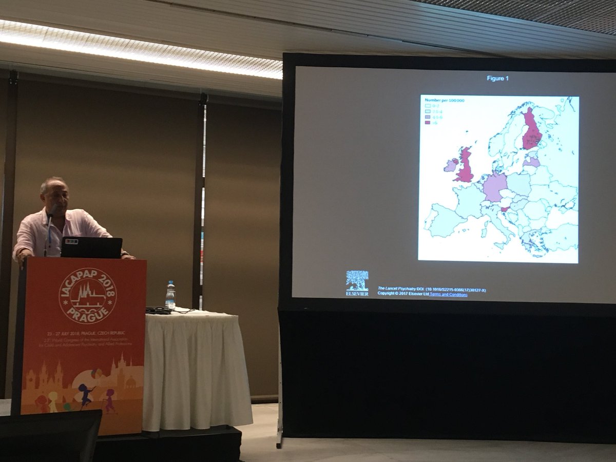segerritsen's tweet image. Principal Investigator Swaran Singh on the CAMHS provision mapping per EU country that was conducted as part of the @MilestoneStudy #IACAPAP