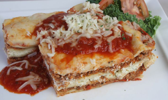 SpumonisRest's tweet photo. Delicious, Tasty, Mouthwatering – however you describe it, our Baked Stuffed Lasagna is a Spumoni's classic! https://t.co/YzxV4tKA5i