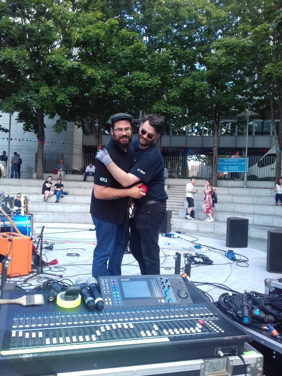 Big thanks to <a href="/eqaudioirl/">EQAudio&Events</a> for being on sound for the 4 weeks of the years Wood Quay Summer Sessions!