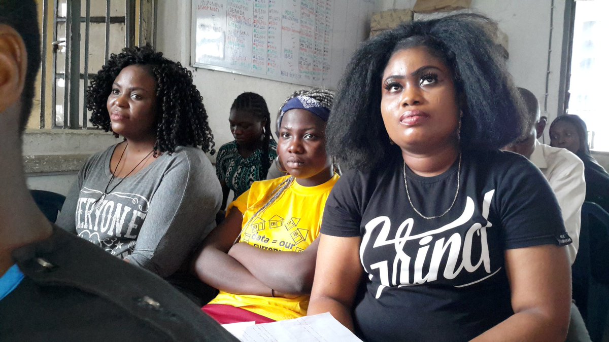 NaijaFederation's tweet photo. Day 2 of Sixth class of community Paralegal training by @justempower with support of @sdinet, we can't stop #forced #eviction if we as citizens don't know our rights, hence the need for community #paralegal in our communities #savethewaterfront https://t.co/xByHZP2xRL