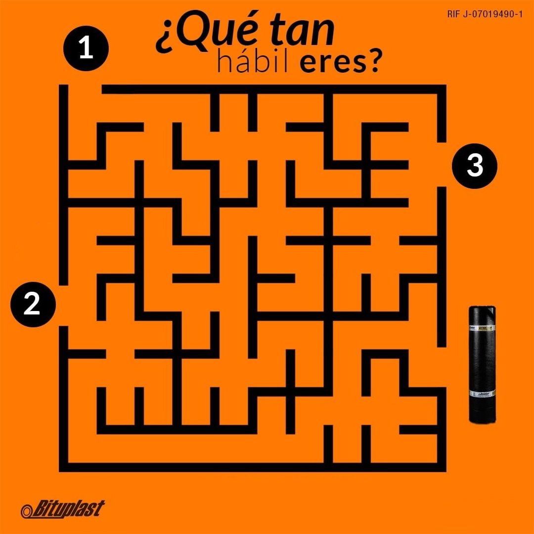 ¡Feliz Jueves para todos! ¿Qué tan hábil eres?

Juega con nosotros y muéstranos el camino a nuestro manto asfáltico.

#Bituplast #MantoAsfaltico #Impermeabilizacion #WaterproofingMembrane #Juego #DesafioBituplast #Trivia #Maracaibo