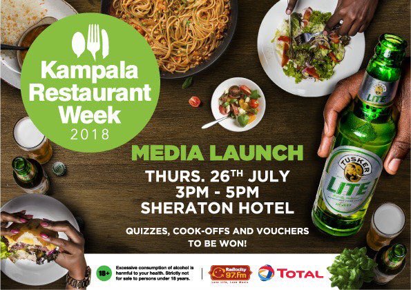 PirateMulwana's tweet photo. With the #TotalGaz CLEAN, FAST and RELIABLE Energy 🔥, 40 Restaurants from allover Kampala
Have come together to light up the #KlaRestaurantWeek for you 🤓 https://t.co/1heX39gN9W