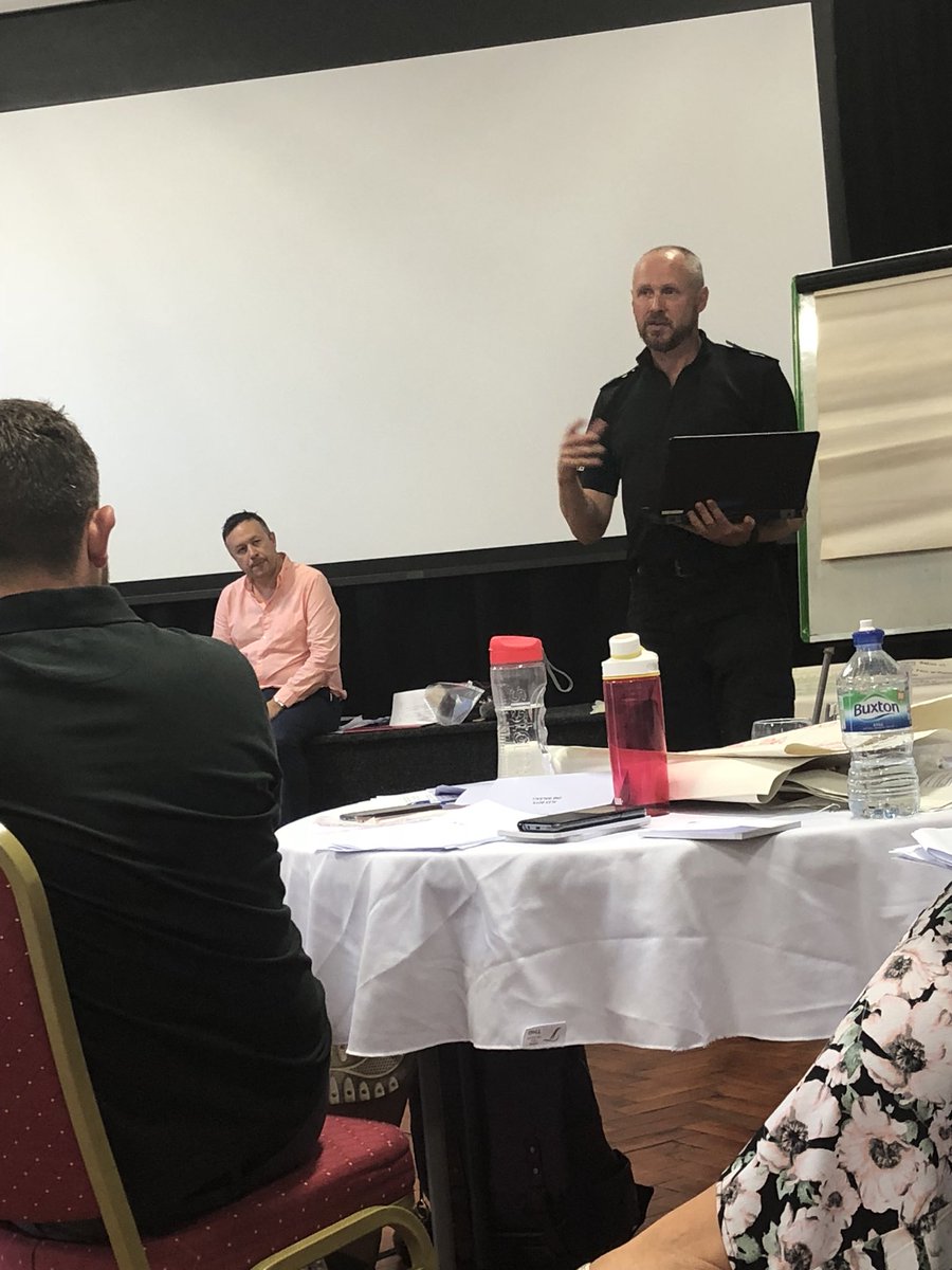 Inspector Jamie Hobday talking about Partnership working and police opportunities to join together local activity