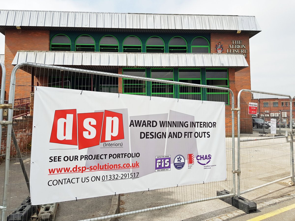dsp_interiors's tweet photo. Work continues on site by our Multi-Award winning team @WardRecycling new offices Albion Leisure Centre #Ilkeston making the best use of existing local building stock @ErewashBC #sustainableDesign #Refurbishment #DesignandFitOut #Partitions #Ceilings @MarketingDerby https://t.co/PsuSaZqE57
