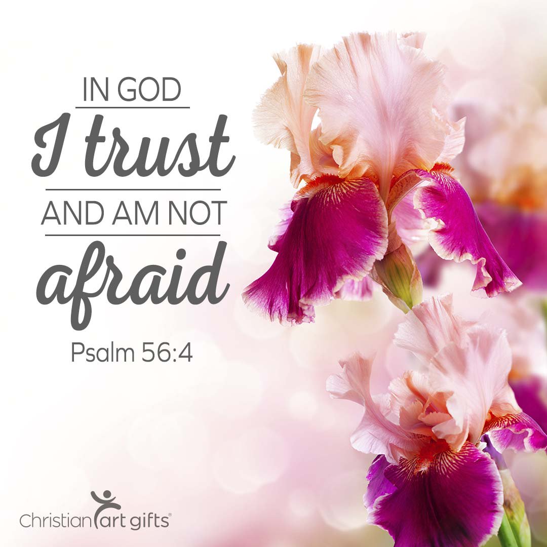 i am not afraid because god is with me